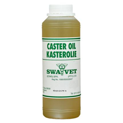 SWAVET Castor Oil - Versatile agricultural product for ruminant animal health and well-being.