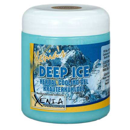 Deep Ice - Cooling gel for horses, providing relief from muscle soreness and inflammation.