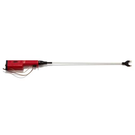 Hot Shot Prodder - The Red One - Battery-operated livestock prod with interchangeable 32 inch flexible shaft and finger guard.