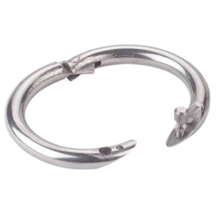 Bull Ring - Aluminium with Securing Pin - Available in Multiple Sizes